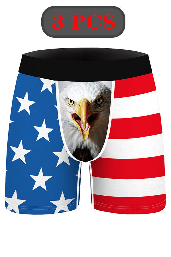 Explosive print comfortable and breathable men's underwear-ABOXUN