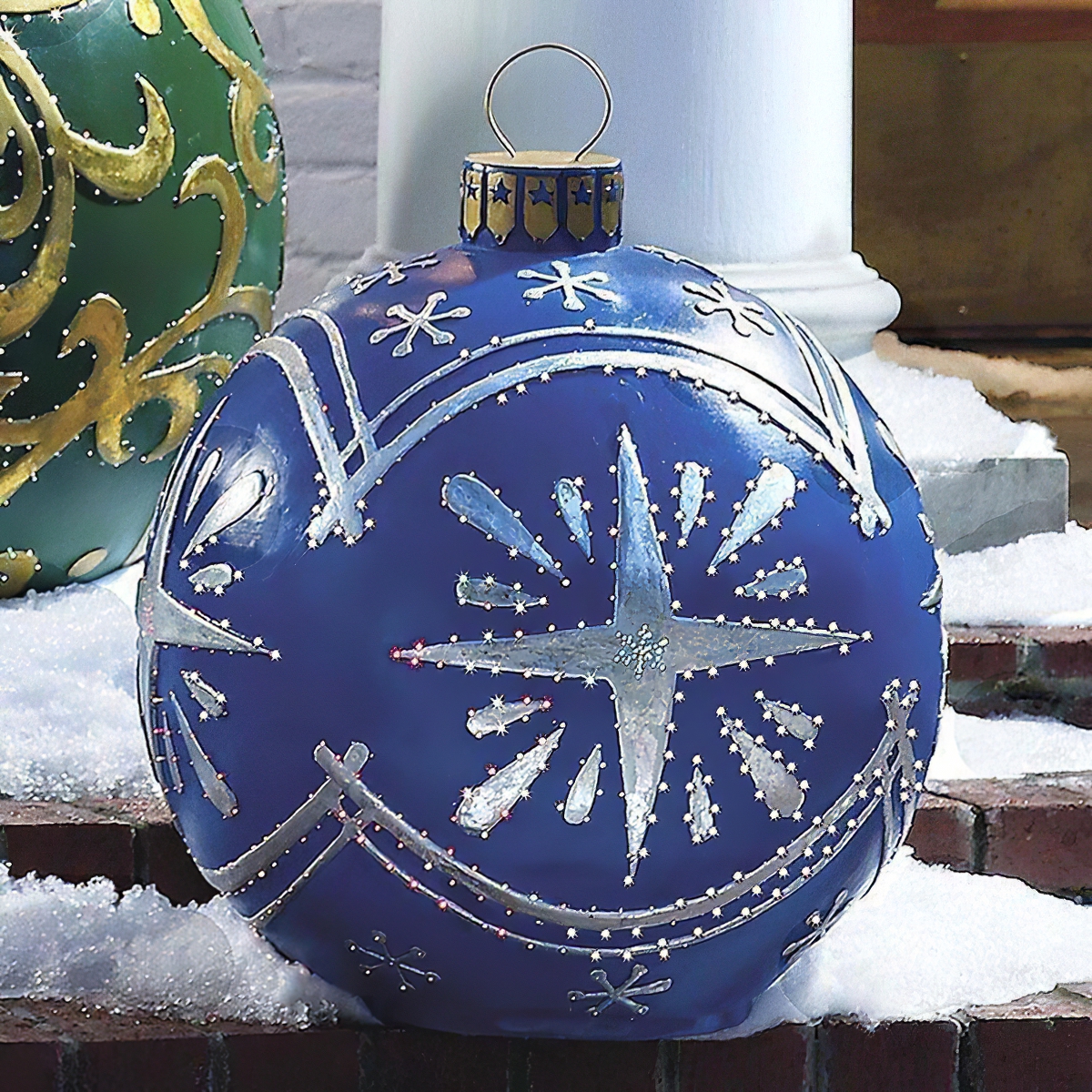 🎄Early Christmas Sale 49%OFF-Outdoor Christmas PVC inflatable Decorated Ball-ABOXUN