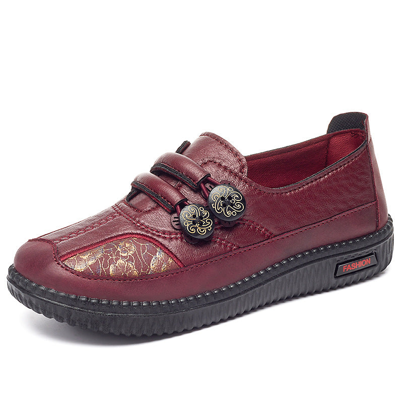Comfortable, Soft and Durable Breathable Embroidered Shoes-ABOXUN
