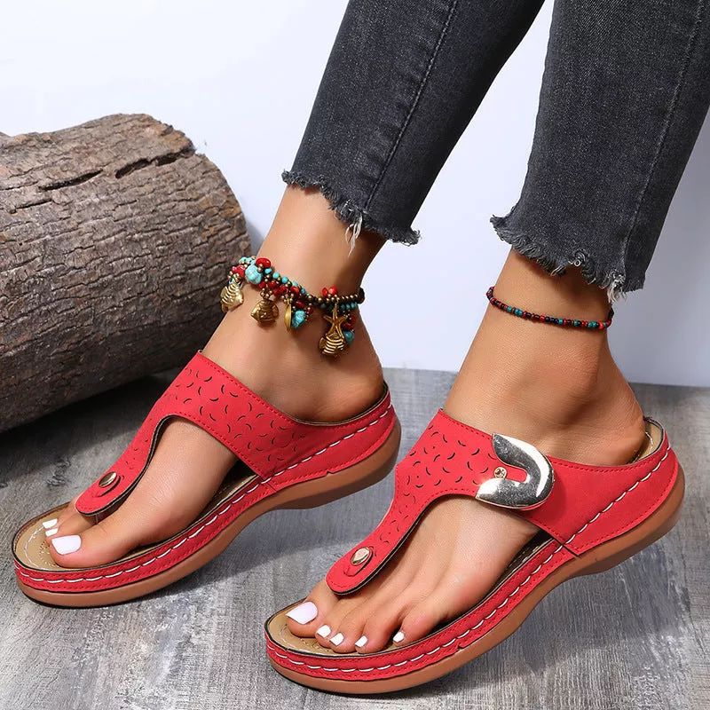 Summer New Ladies Beach Slippers-ABOXUN