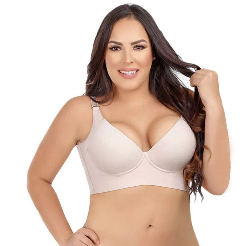 ❤️SUMMER SALE 50% OFF ❤️SEXY DEEP CUP FULL COVERAGE BRA-ABOXUN
