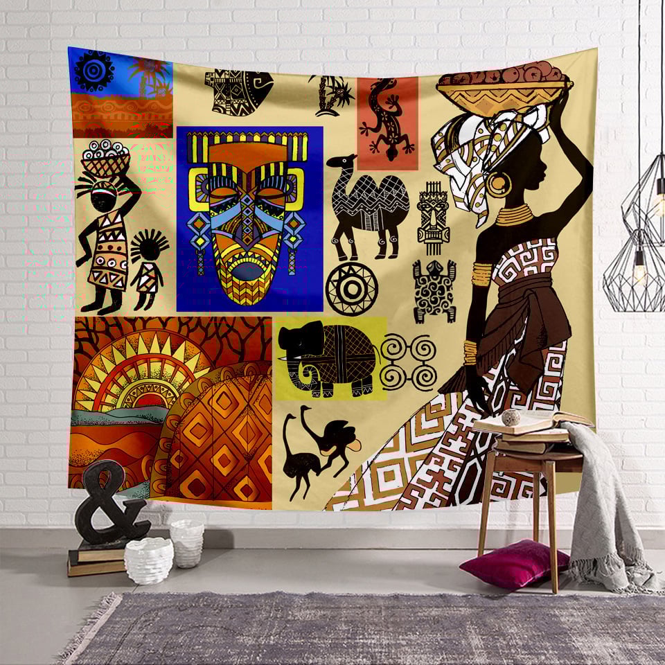 🎁Africa Style Wall Hanging Blanket  ( 49% OFF Today )-ABOXUN