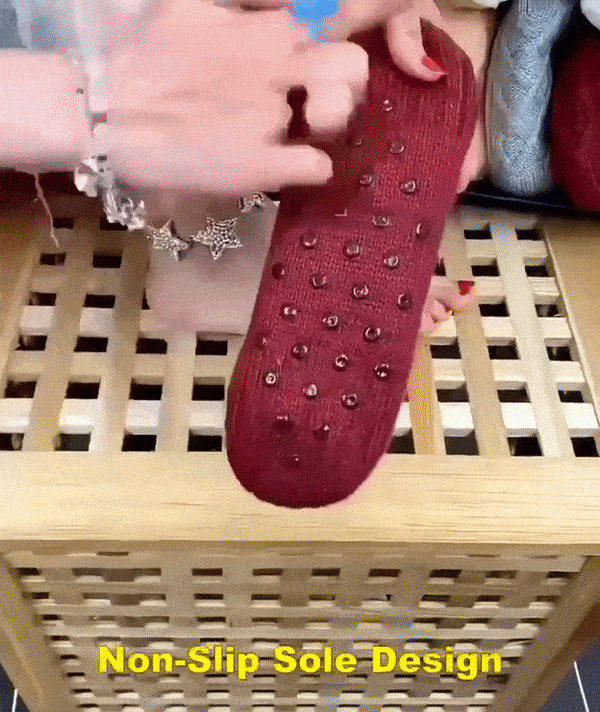 Indoor Non-slip Thermal Socks-ABOXUN