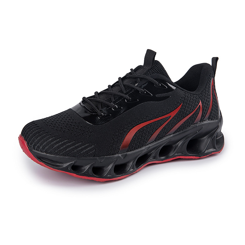 Men's Summer Foot Support Flame Sports Running Shoes-ABOXUN