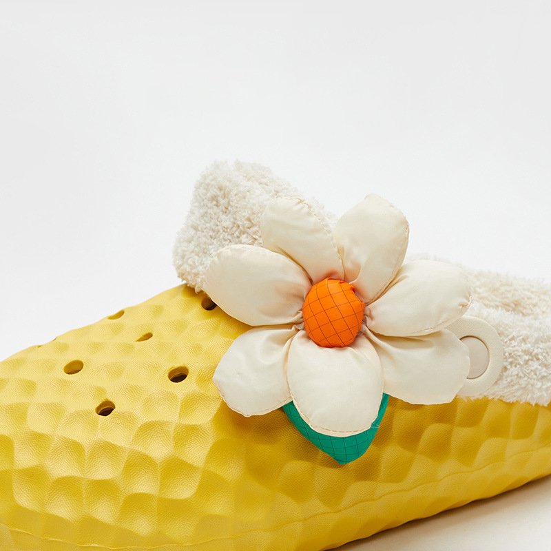 Removable Outer Wear Non-slip Waterproof Cotton Slippers-ABOXUN