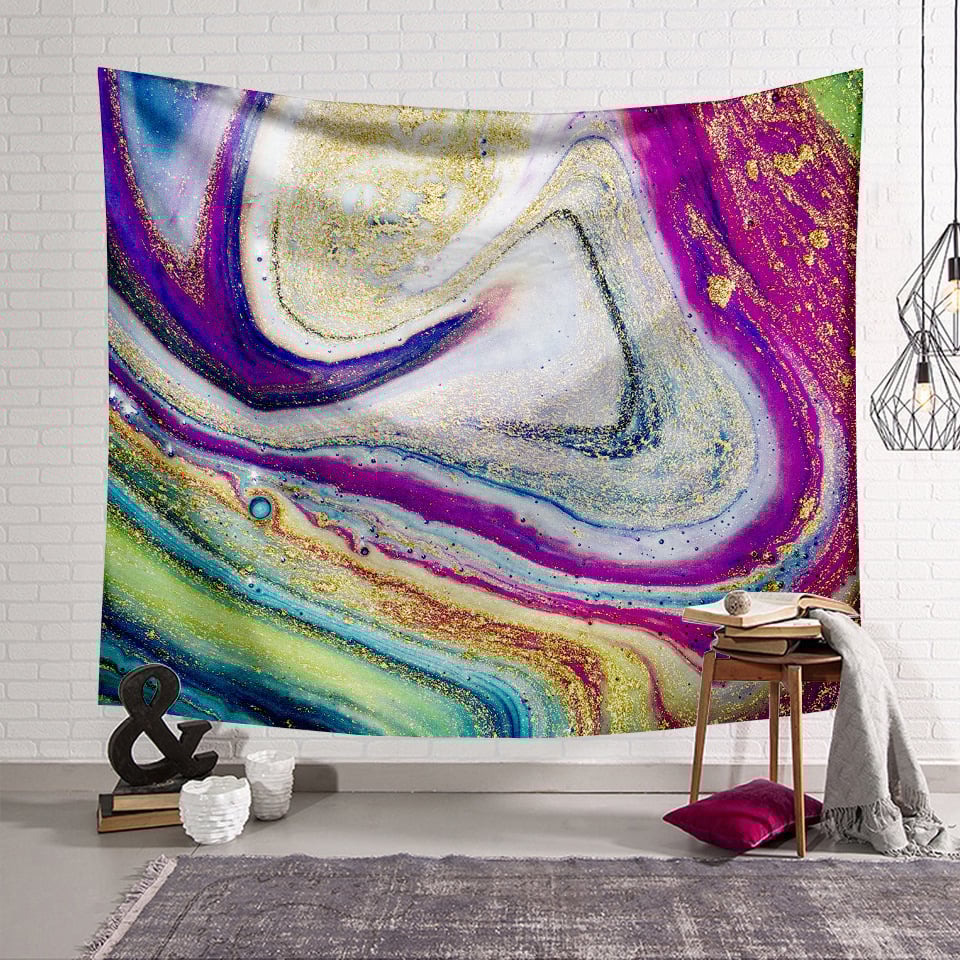 🎁Marble Style Wall Hanging Blanket ( 49% OFF Today )-ABOXUN
