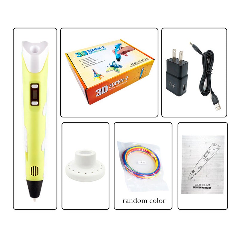 3D Printing Pen with USB-ABOXUN
