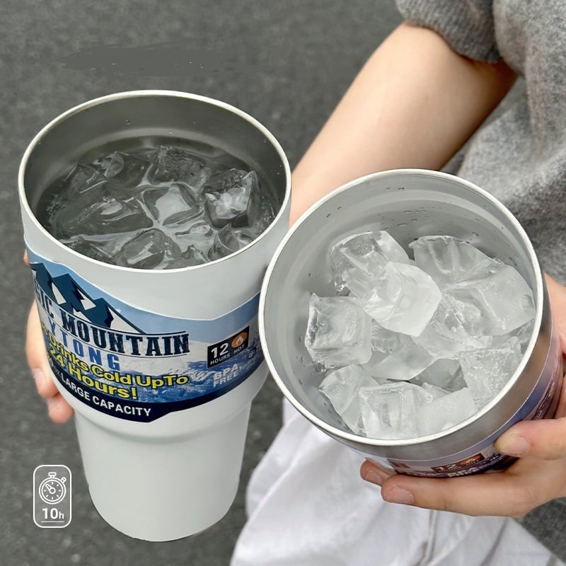 🔥Summer Hot sale-Car Cup 304 Stainless Thermos Steel Flask