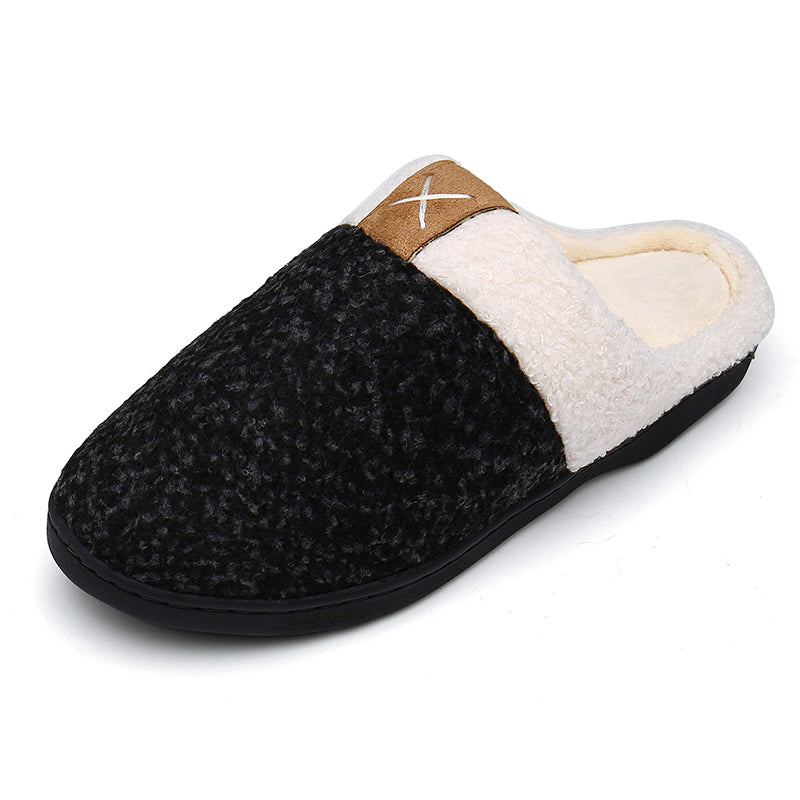 Memory foam slippers for men and women-ABOXUN