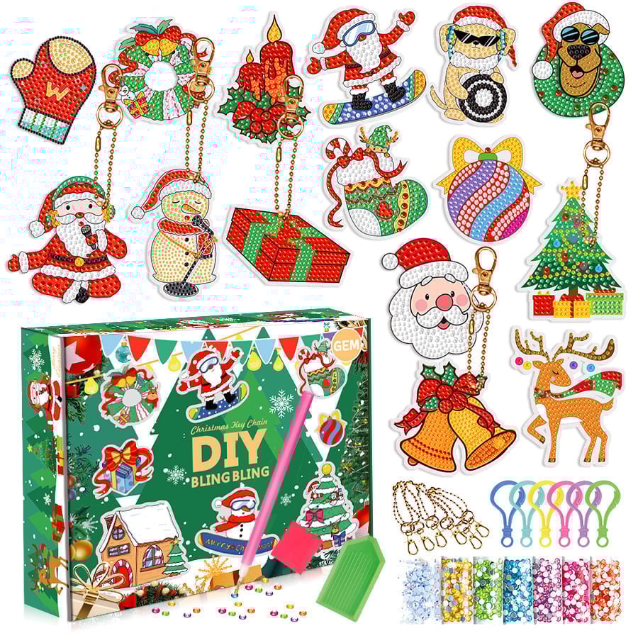 🎁2023 NEW PRODUCT🎁Christmas DIY Diamond Painting Pendant