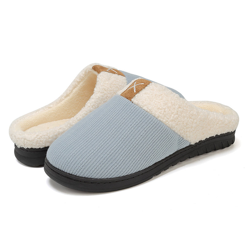 Memory foam slippers for men and women-ABOXUN