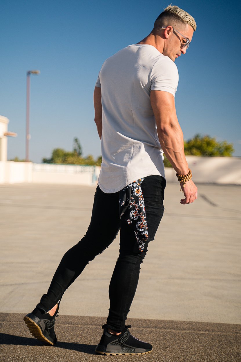 ESSENTIAL DROP-CUT T-SHIRT (Buy 2 Free Shipping)