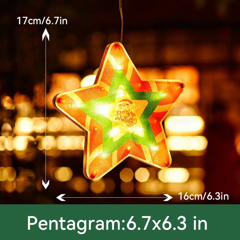 CHRISTMAS PRE-SALE 40%OFF NOW🎄Christmas Window Hanging Lights-ABOXUN