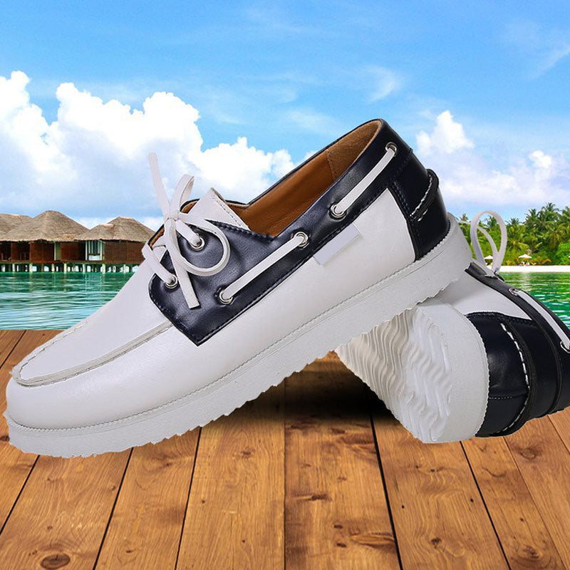 Lace-Up Breathable Abrasion Resistant Sailing Shoes for Women-ABOXUN