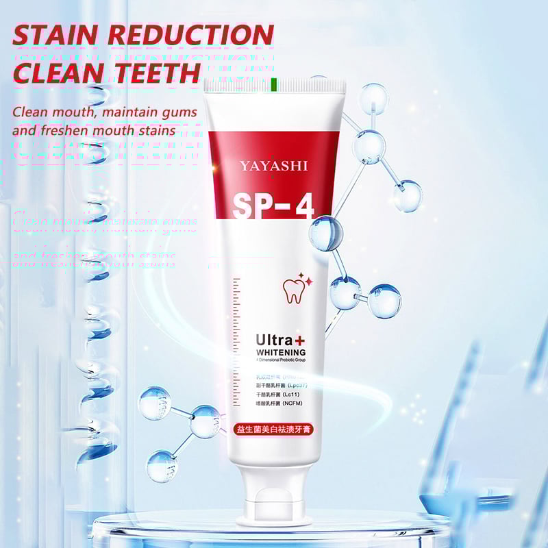🔥2023 HOT SALE🔥 -  YAYASHI SP-4TM Probiotic Whitening Toothpaste