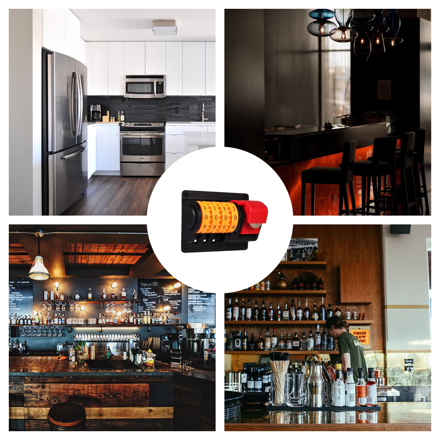 Wall Mounted Bottle Opener