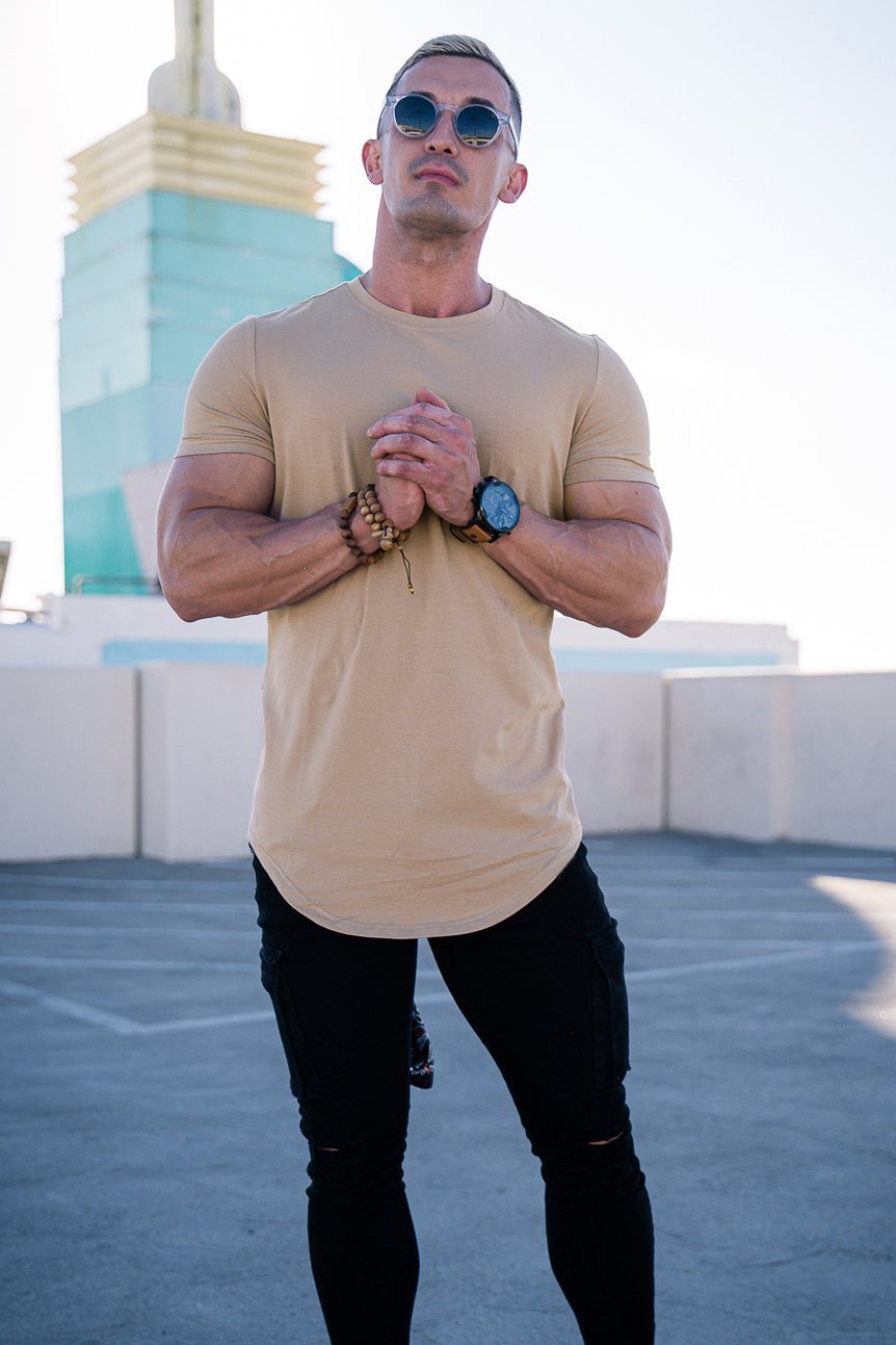 ESSENTIAL DROP-CUT T-SHIRT (Buy 2 Free Shipping)