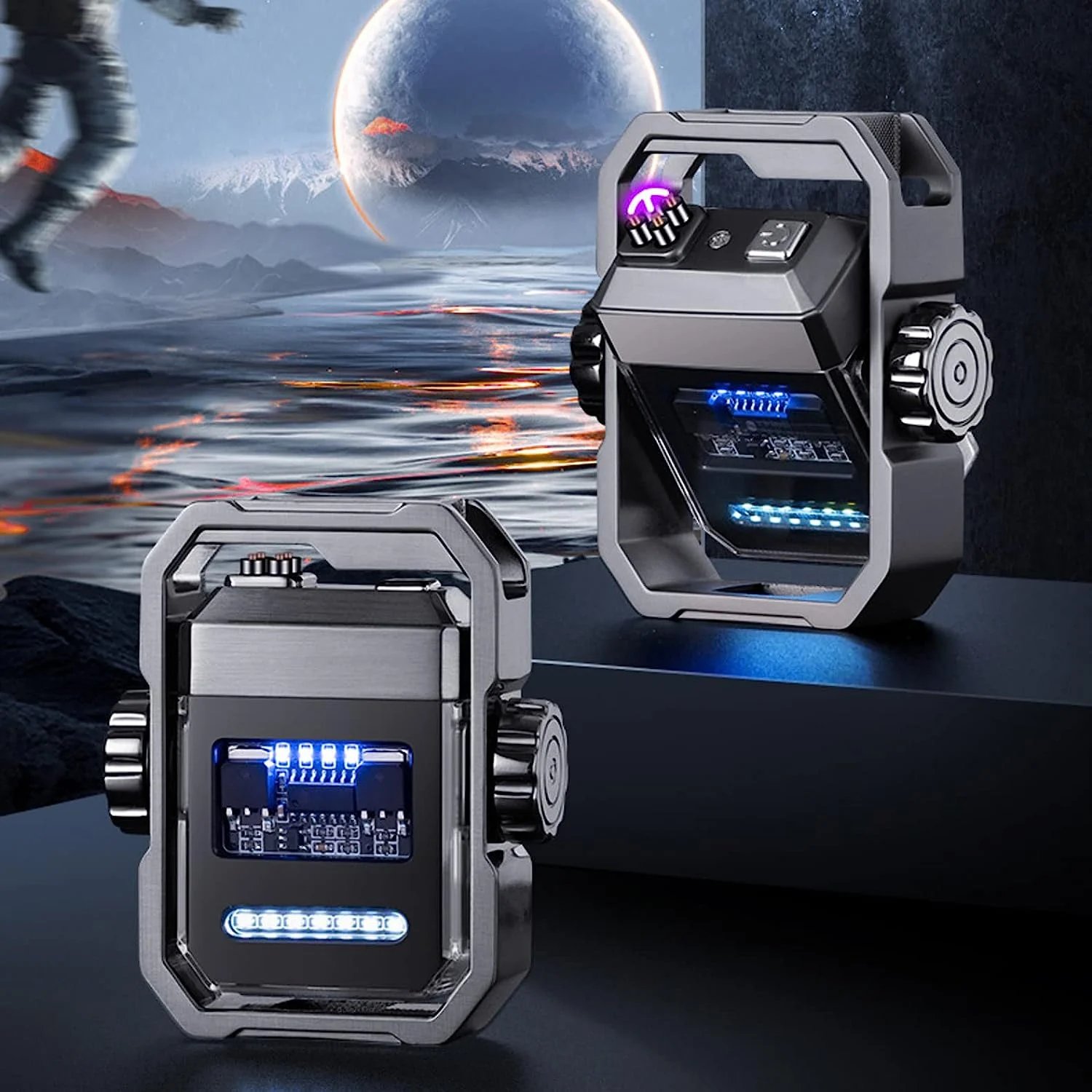 Fidget Spinner USB Charging Lighter