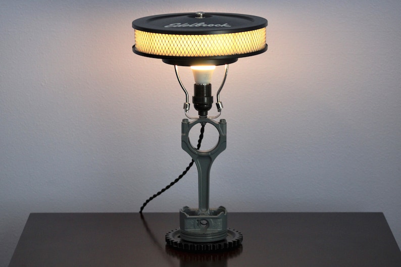 🔧Chevy Piston Lamp - Car Parts Decor | Car Home Lamp | Engine Art