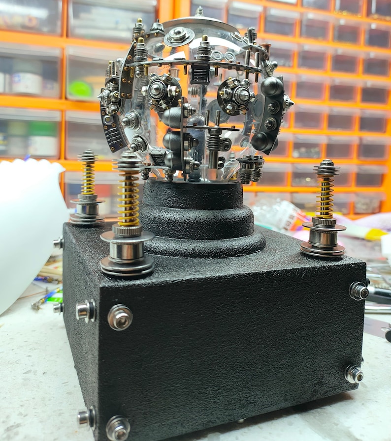 Futuristic plasma ball sci-fi atmosphere light