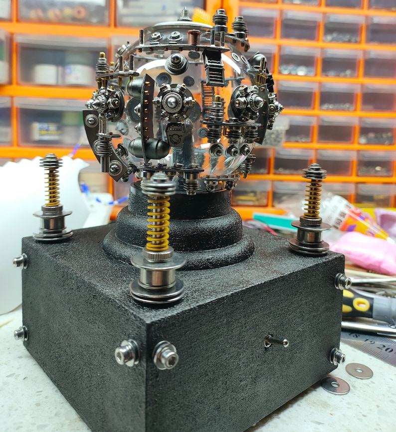 Futuristic plasma ball sci-fi atmosphere light