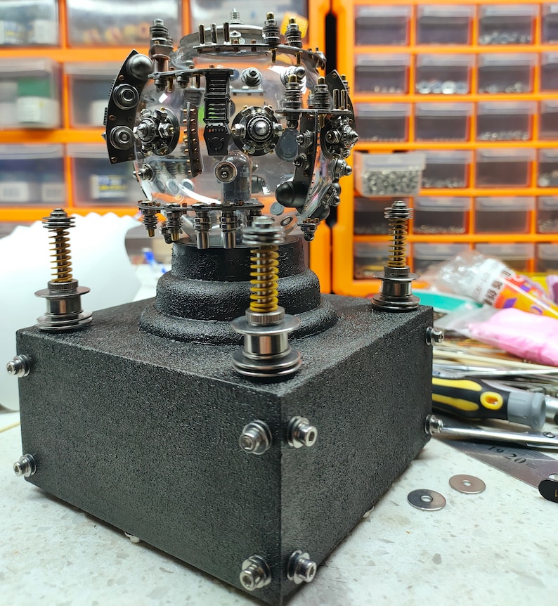 Futuristic plasma ball sci-fi atmosphere light