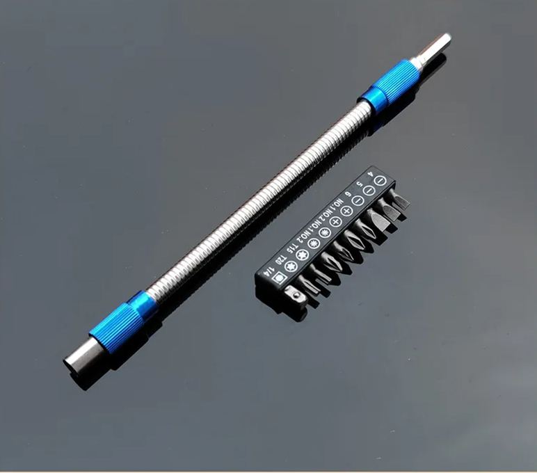 （49% OFF）Hexagonal Shank Metal Flex Universal Extension Bit Holder