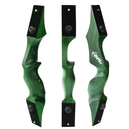 Black Hunter Wooden Recurve Bow 20-60 Lbs Archery Kit