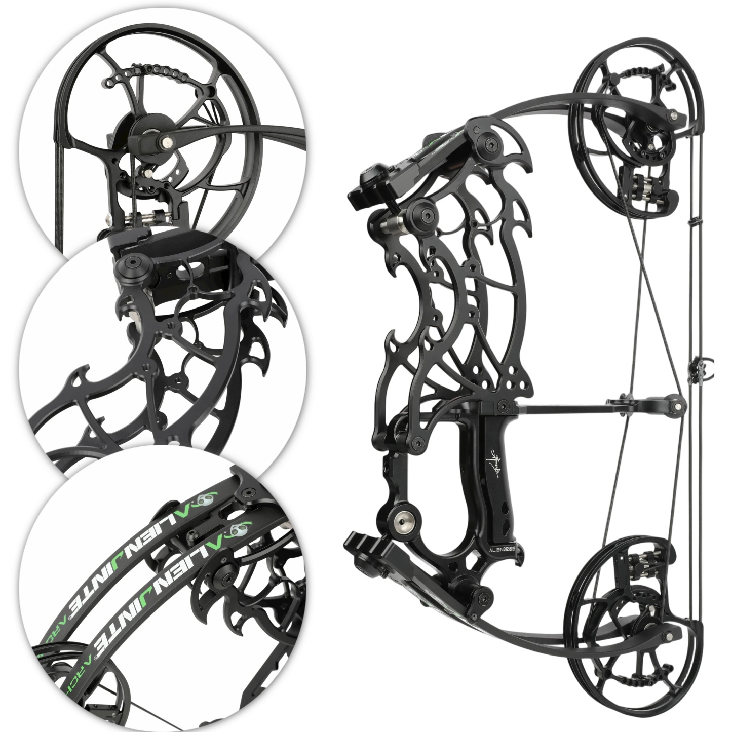 AMEYXGS 30-70lbs Target Compound Bow Kit Shooting Archery