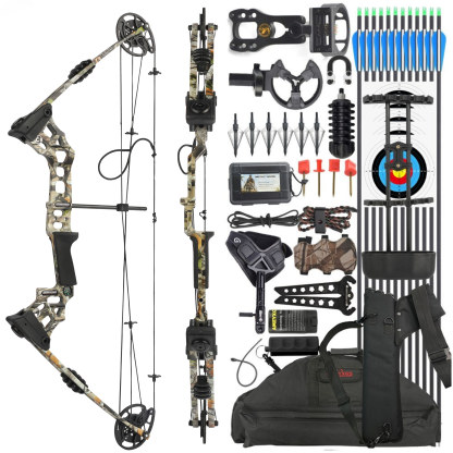 X8 Compound Bow Kit RH&LH for Deer Hunting & Target Practice