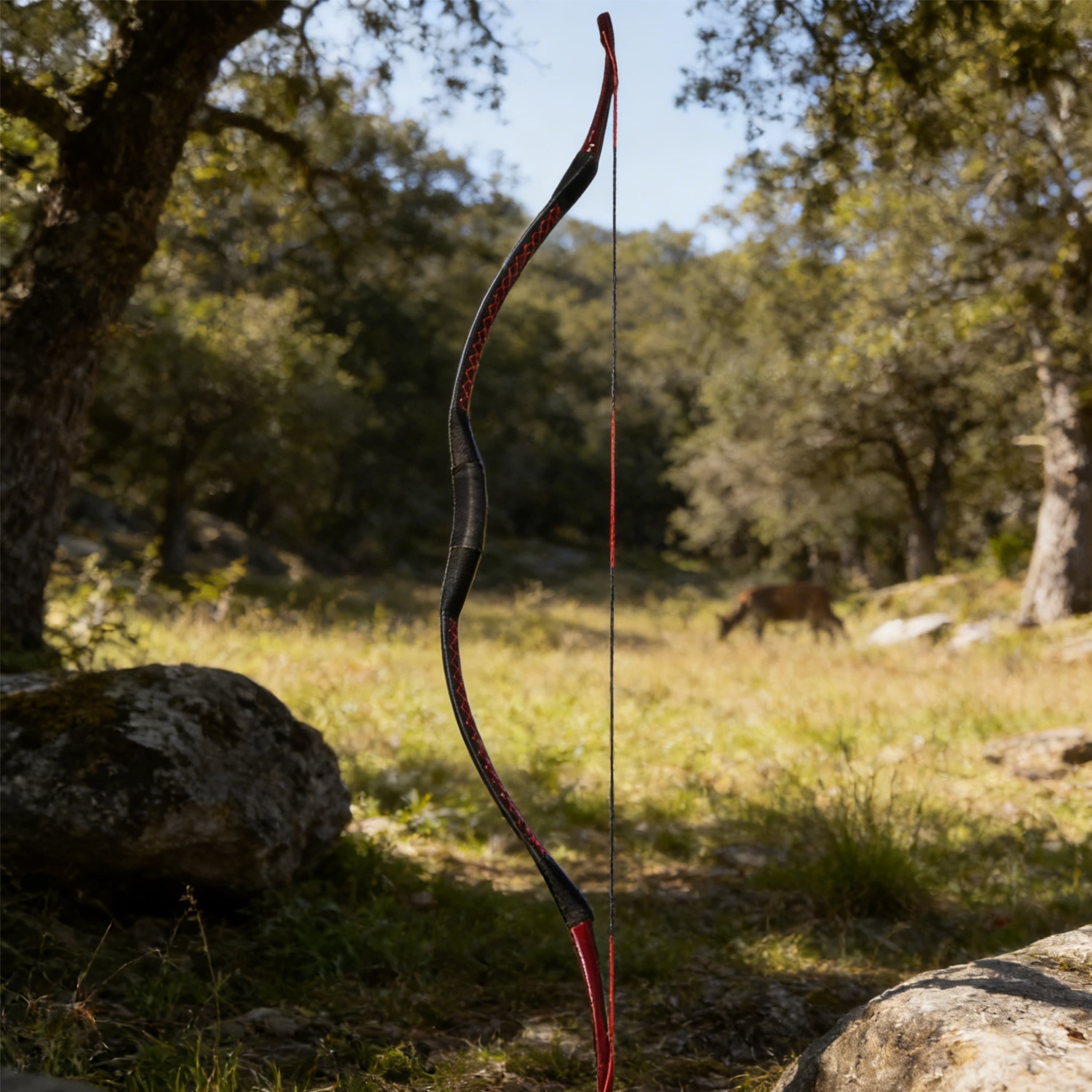 AMEYXGS Archery Traditional Mongolian Horse Lognbow 25-50lbs