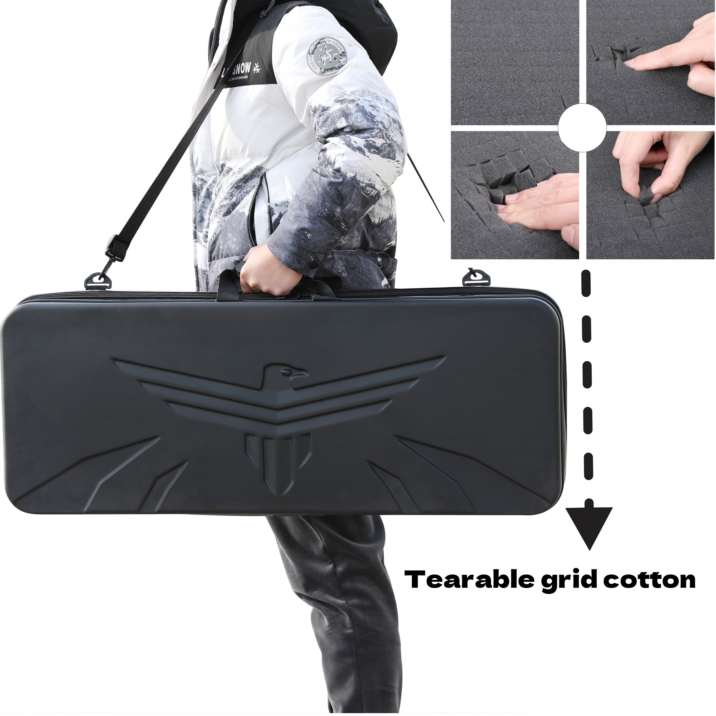 TBOW ILF Recurve Bow Kit 62" 25-65lbs