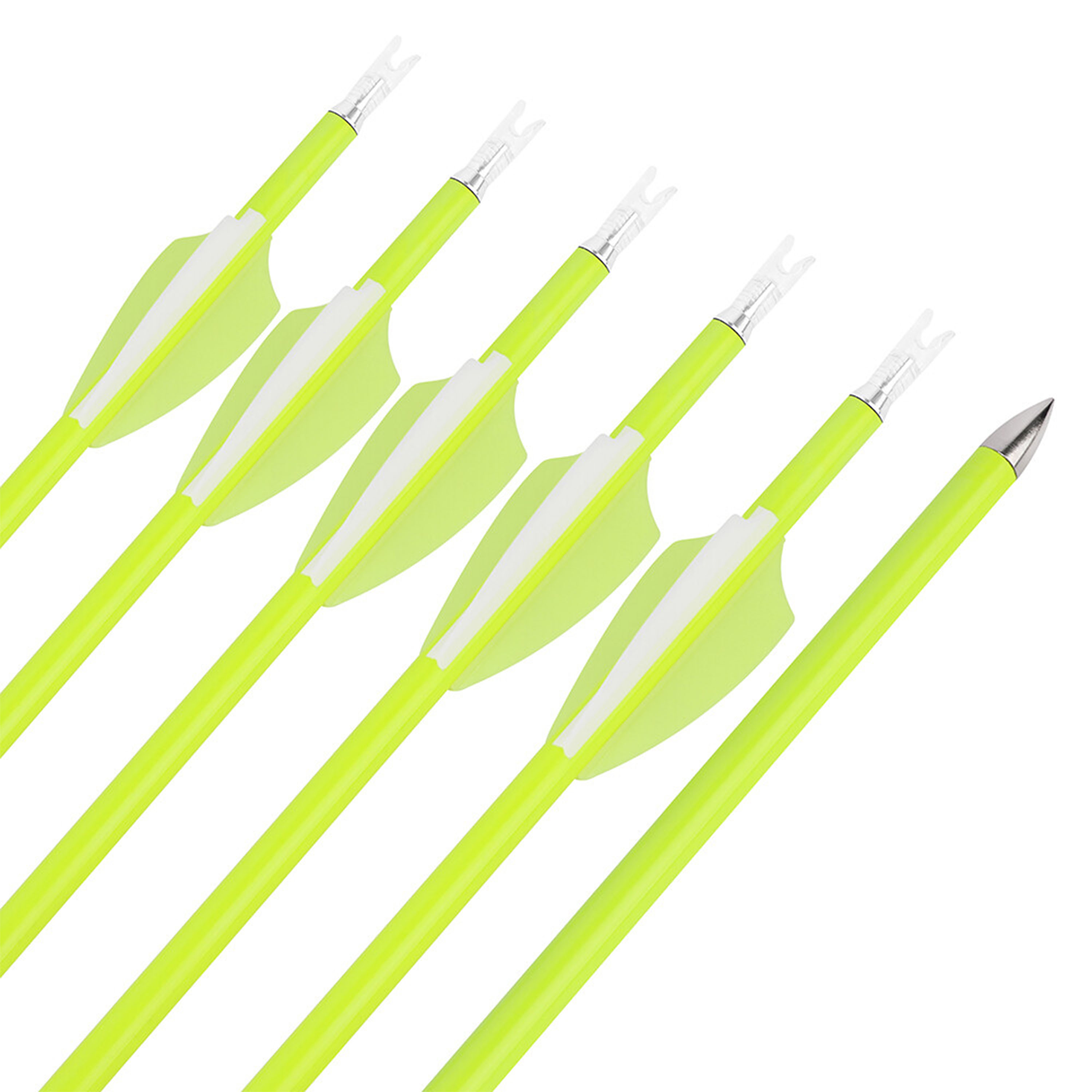 30" Carbon Arrows 1500 Spine Youth & Beginner Training Arrows