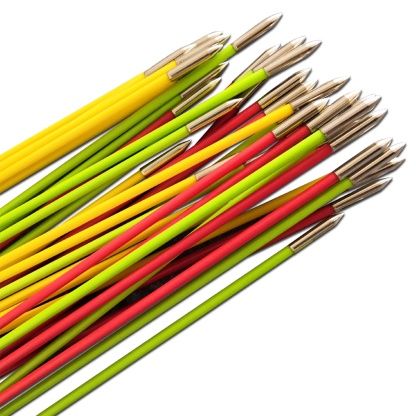 Fiberglass Arrows Archery Quiver Safety Target Practice 
