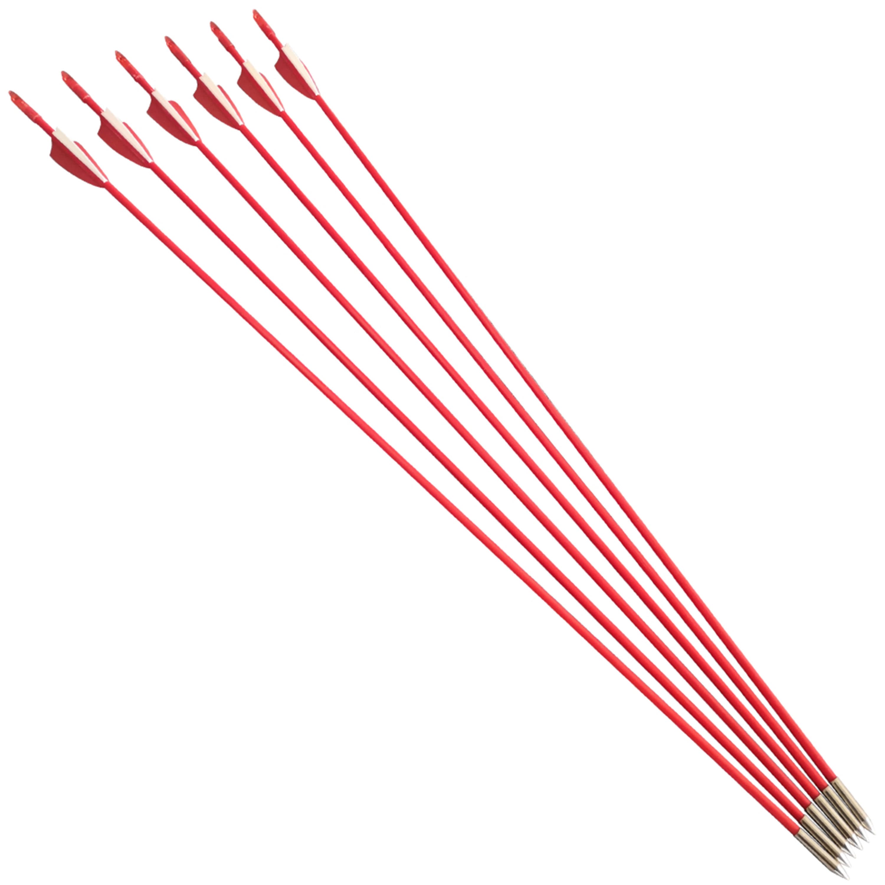 Fiberglass Arrows Archery Quiver Safety Target Practice 