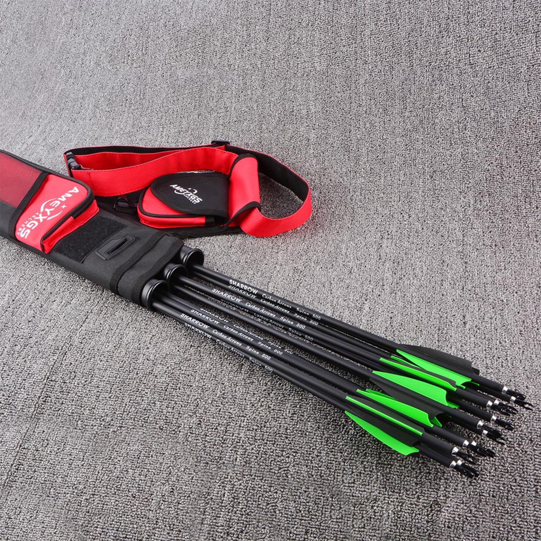 Archery Carbon Arrows SP500 Hunting Arrows 30" Target 12X