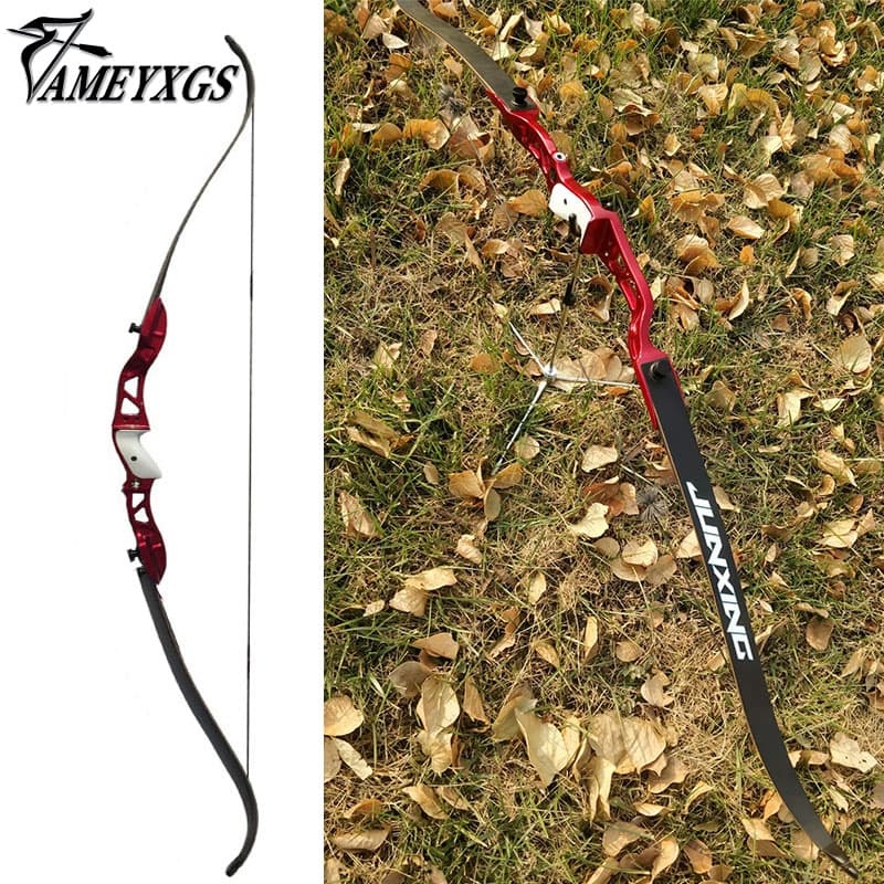 JUNXING F155 Recurve Bow 66 inch Recurve Bow Arrows Kit RH/LH