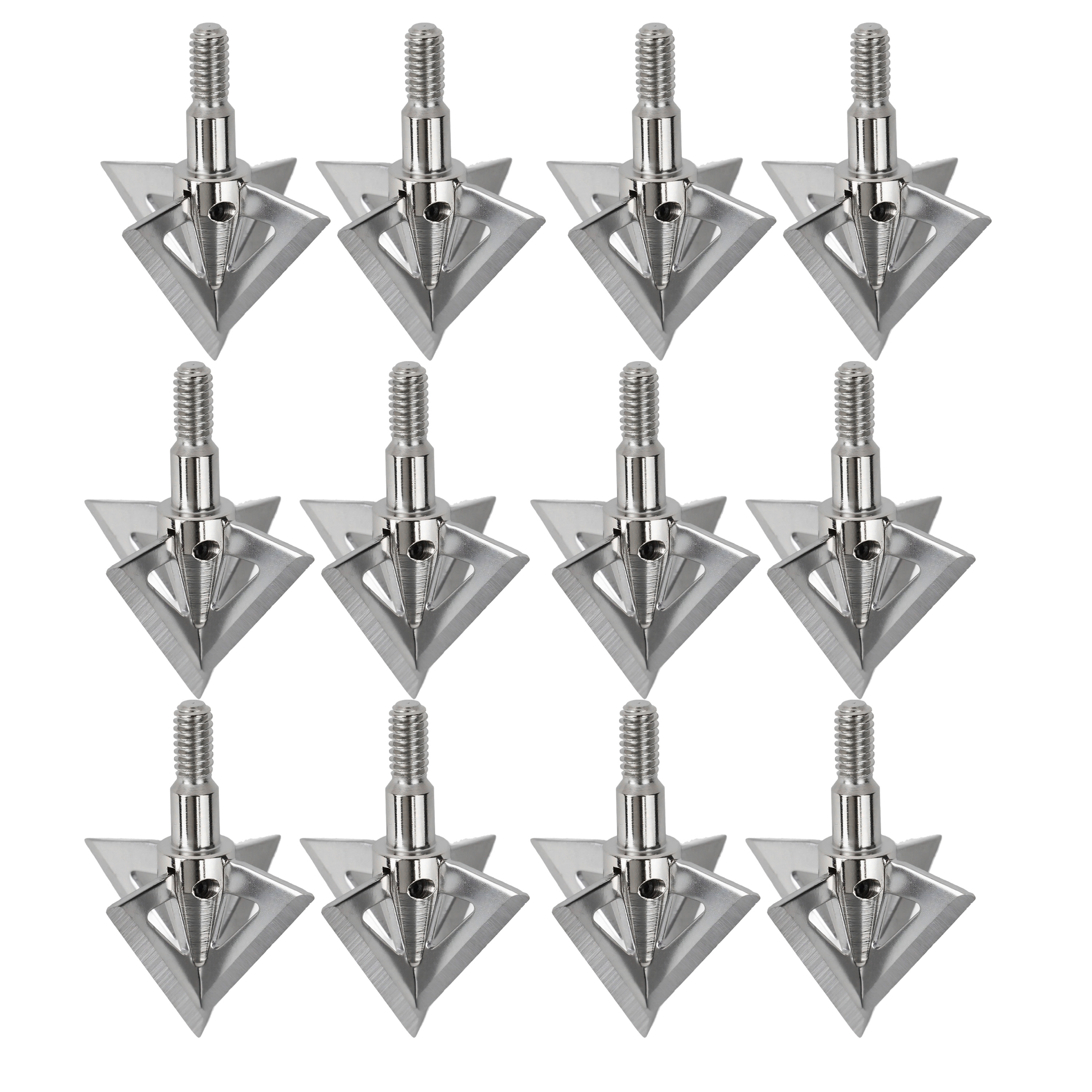 100 Grain Hunting Arrowheads Tungsten Steel 