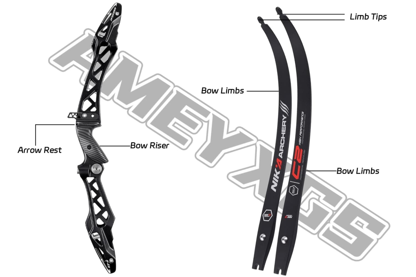ET11 Professional Competitive Recurve Bow set