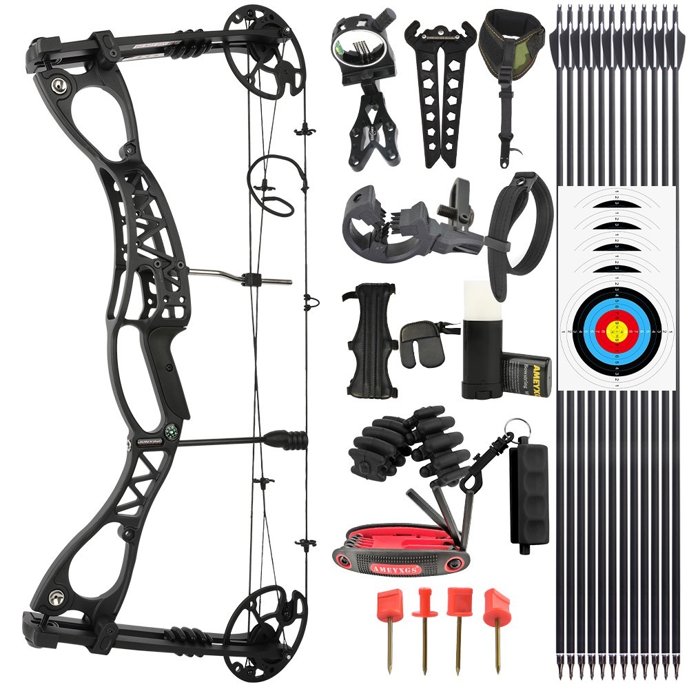 Junxing M126 Compound Bow Kit for Hunting & Target Shooting