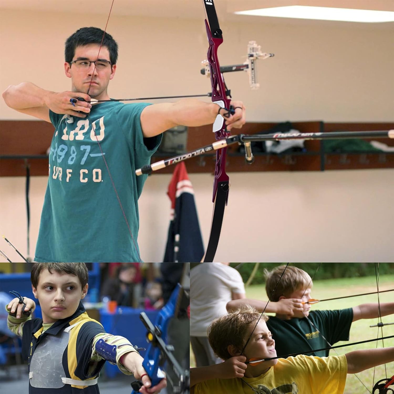 68" Olympic Archery Competition Recurve Bow 36# @28"