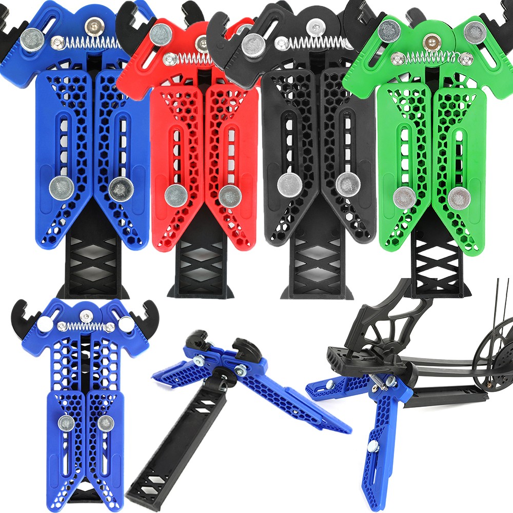 Compound Bow Stand Adjustable Holder Cam Foldable