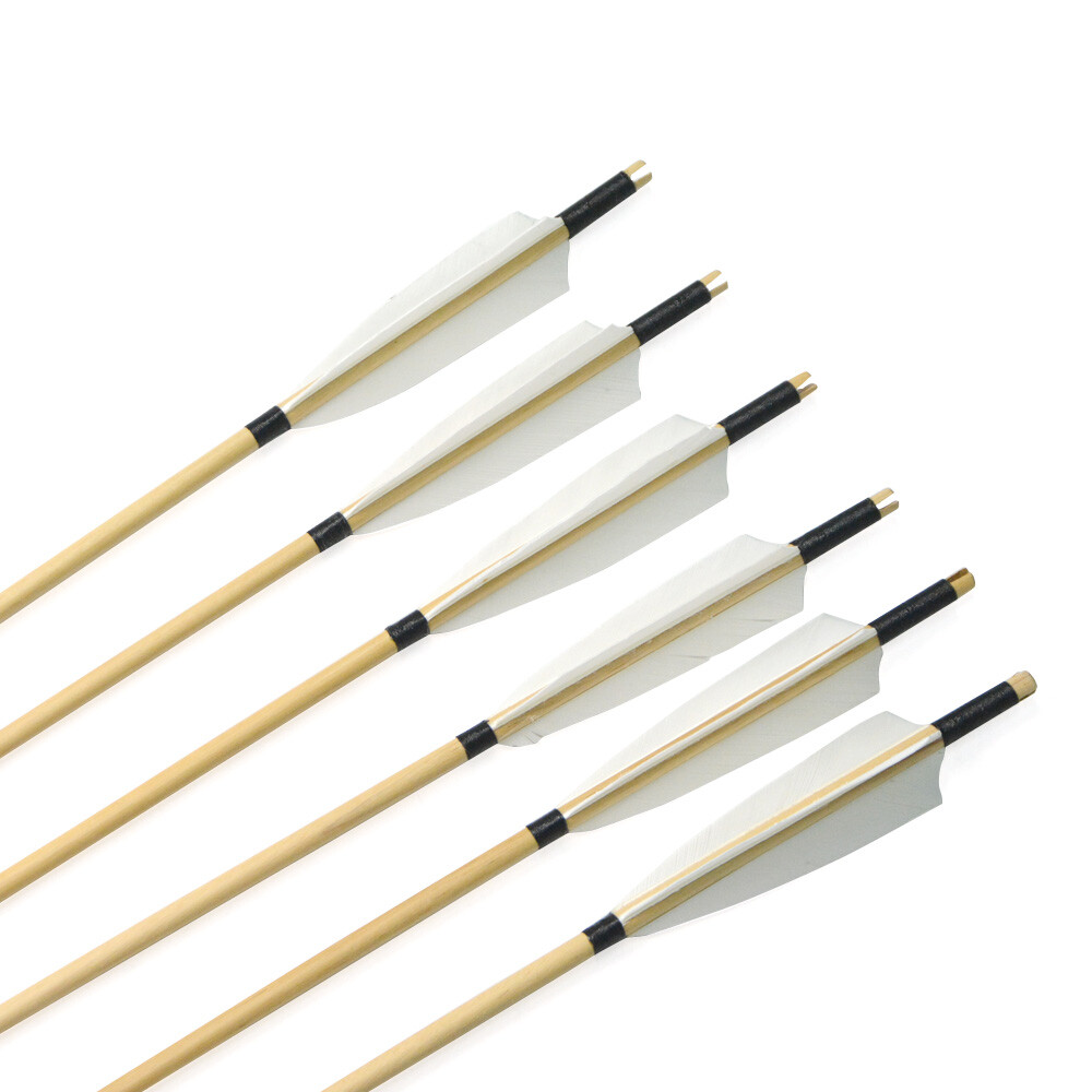 Archery Handmade Turkey Feather Wood Arrows
