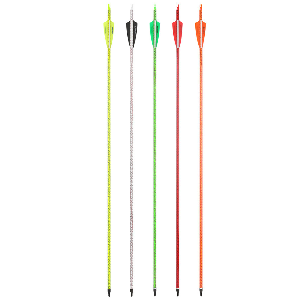 AMEYXGS Carbon Arrows Spine 500 for Hunting Archery Outdoor Practice