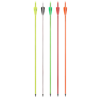 AMEYXGS Carbon Arrows Spine 500 for Hunting Archery Outdoor Practice