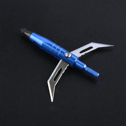 6X Archery Hunting Broadheads Blade Arrowheads Shooting Target