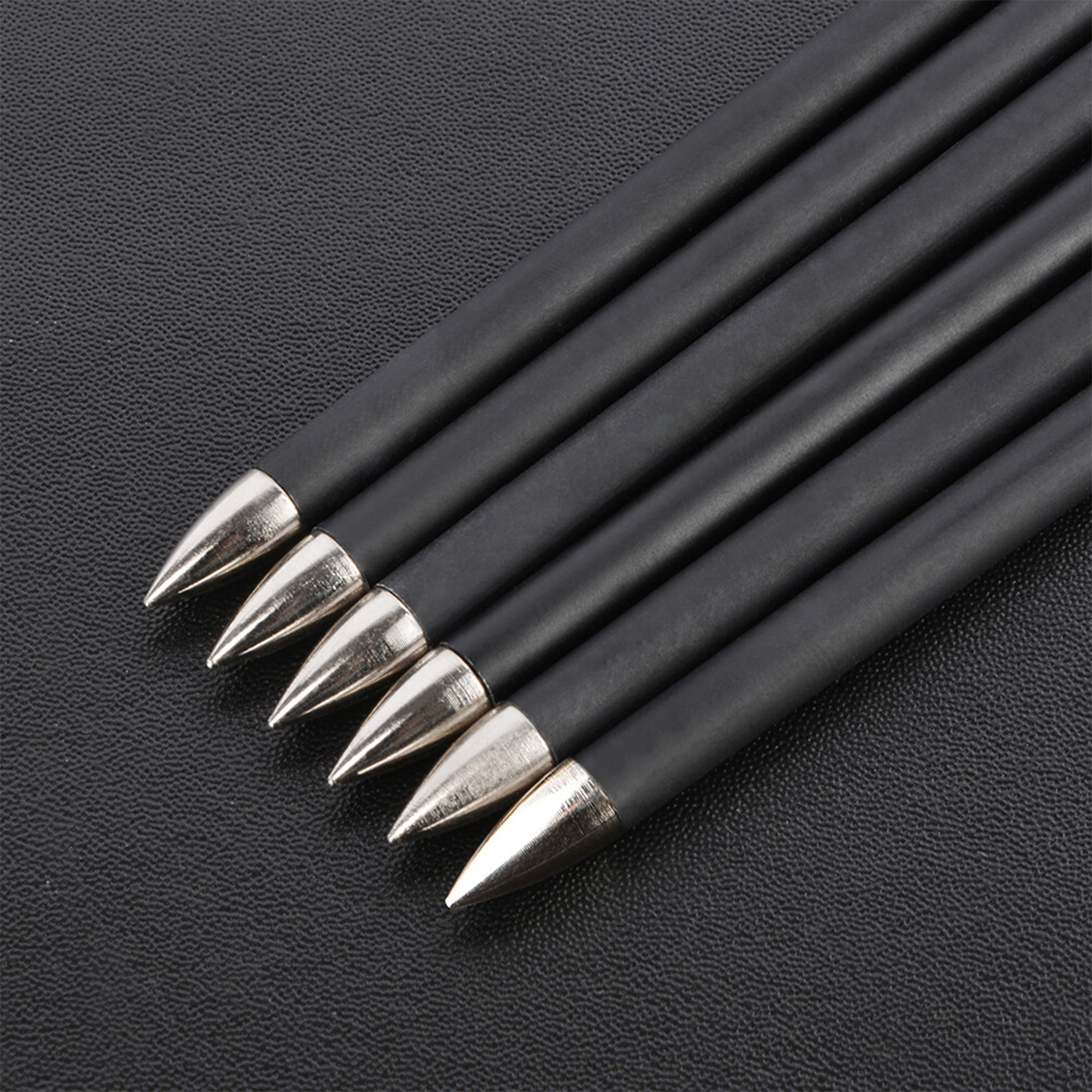 AMEYXGS 31'' Archery Carbon Arrows ID4.2mm SP500/600/900/1000 Recurve Bow Hunting-12pcs