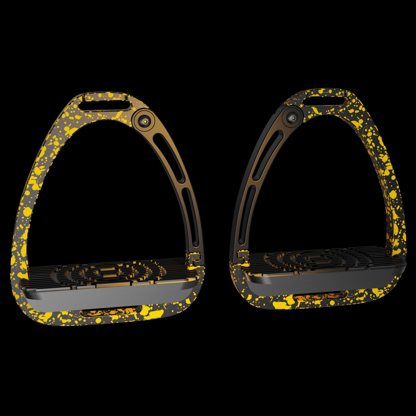 Safety Anti-Slip Aluminum Alloy Equestrian Horse Riding Stirrups Gear