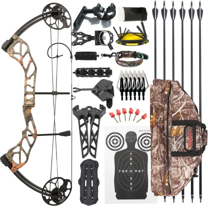 AMEYXGS Archery E8 Compound Bow,3D Hunting Bow
