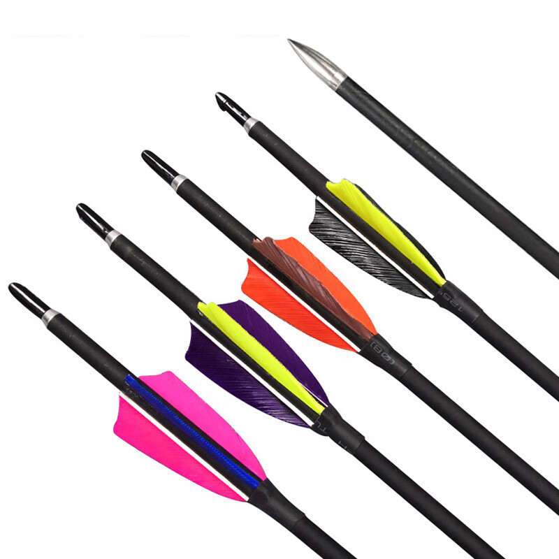 Spine 900 Carbon Arrow Archery Completion Arrow Practice